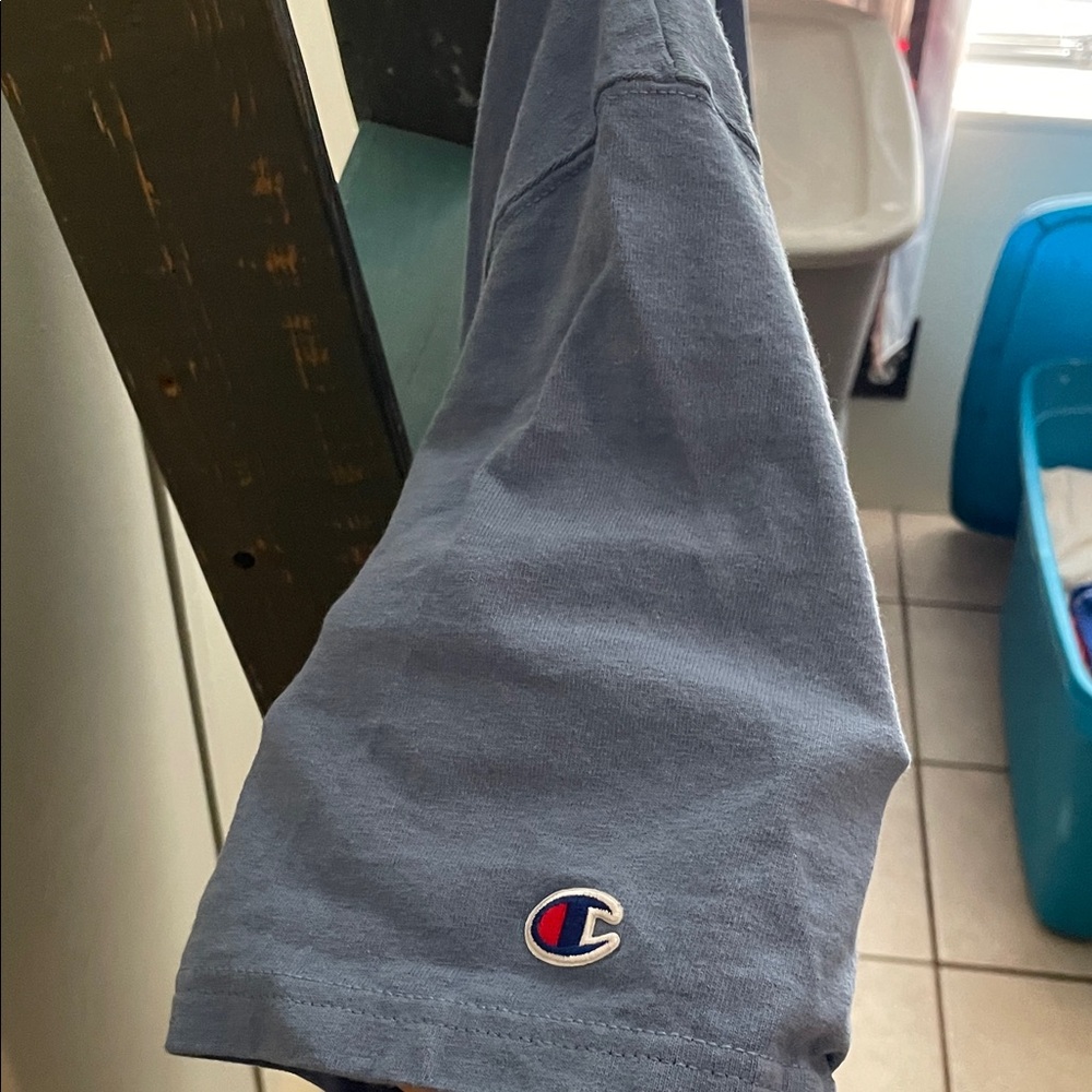 Champion men’s Classic Blue Tee - Picture 4 of 4